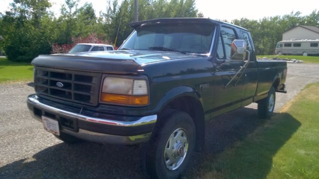 1994 Ford F250 XL Extended Cab Heavy Duty 4x4 7.3 Liter Diesel 5 Speed Low Miles 1993 Ford F-250 XL