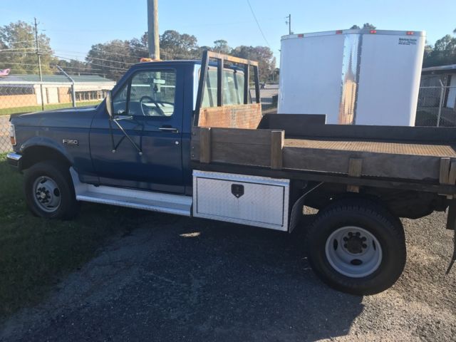 1994 Ford F350 4 x 4 Flat Bed 104,724 original miles RARE FIND in This Condition 1994 Ford F-350