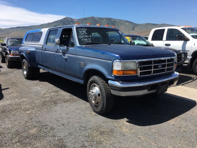 1994 Ford F350 Crew cab 4x4, 7.3 Turbo Diesel 5sp 2wd Dually / 30 day Layaway 1994 Ford F-350 XLT