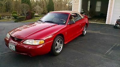 1994 Ford Mustang Cobra Convertible Indy Pace Car 2-Door 5.0L 1994 Ford Mustang Cobra Convertible 2-Door