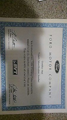 1994 Ford Mustang Cobra Convertible 2-Door - photo 5