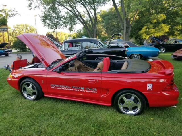1994 Ford Mustang Cobra SVT Convertible Pace Car - photo 3