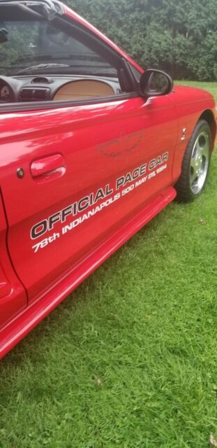 1994 Ford Mustang Cobra SVT Convertible Pace Car - photo 7