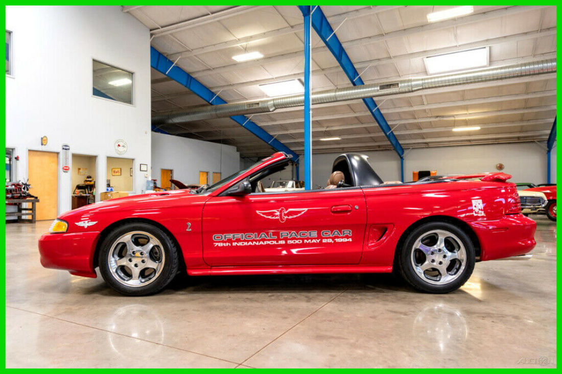 1994 Ford Mustang Cobra (the ACTUAL real Pace Car!) Automatic Convertible 1994 Ford Mustang Actual Indy 500 Pace Car