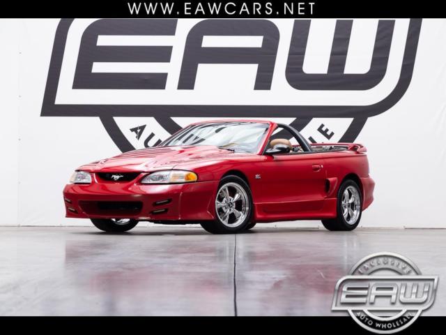 1994 Ford Mustang GT convertible 135209 Miles Red 5.0L V8 OHV 16V 5-Speed Manua 1994 Ford Mustang GT convertible