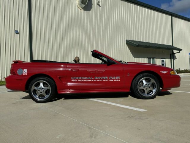 1994 Ford Mustang GT SVT COBRA INDY 500 PACE CAR CONVERTIBLE - photo 4