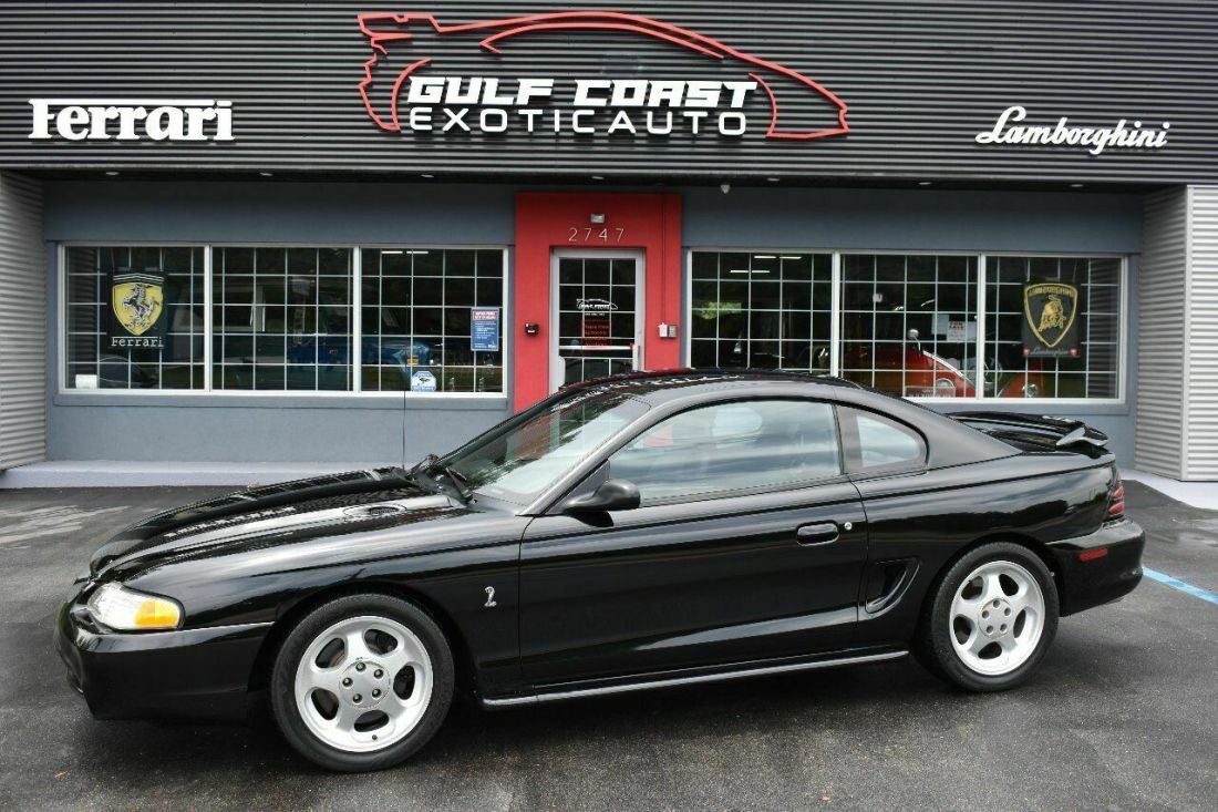 1994 Ford Mustang SVT Cobra Base 2dr Fastback 61898 Miles Black Coupe 5.0L V8 Ma 1994 Ford Mustang Base 2dr Fastback