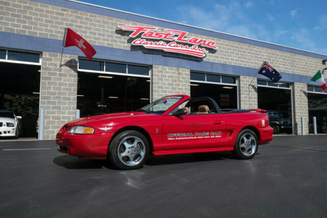 1994 Ford Mustang SVT Cobra Indy Pace Car Convertible 15k Original Miles 1994 Ford Mustang SVT Cobra Indy Pace Car Convertible