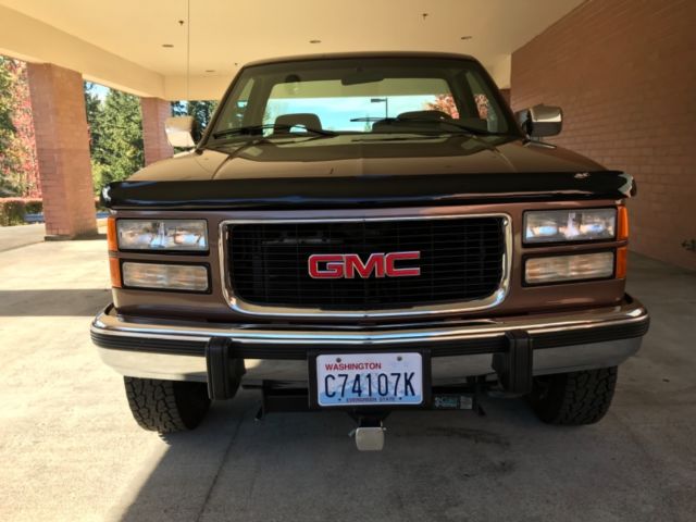 1994 GMC Sierra 2500 SLE 2500 Regular Cab Long Bed 4x4 Low Miles - photo 7