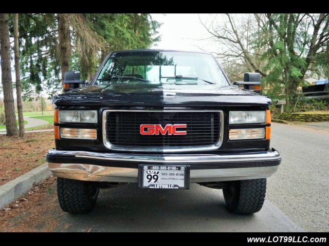 1994 GMC Sierra 2500 SLE V8 5 Speed Manual Long Bed CD Chrome Wheels - photo 3