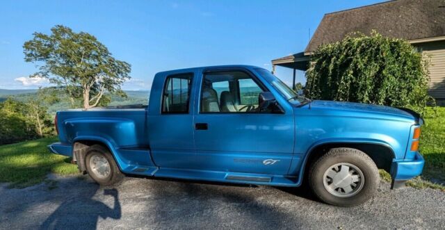1994 GMC Sierra GT Pickup step side Blue RWD Automatic C1500 1994 GMC Sierra C1500