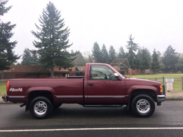 1994 GMC Sierra SLE K2500 4X4 62K ORIG. MILES 454 RUST FREE WORLDWIDE NO RESERVE 1994 GMC Sierra 2500 SLE