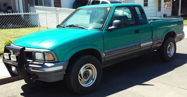 1994 GMC Teal Sonoma SLE 4x4 V6 Southern Oregon 1994 GMC Sonoma SLE