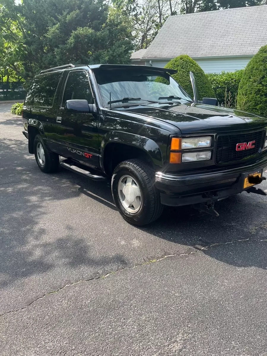 1994 GMC Yukon GT SUV Black GT 1994 GMC Yukon GT