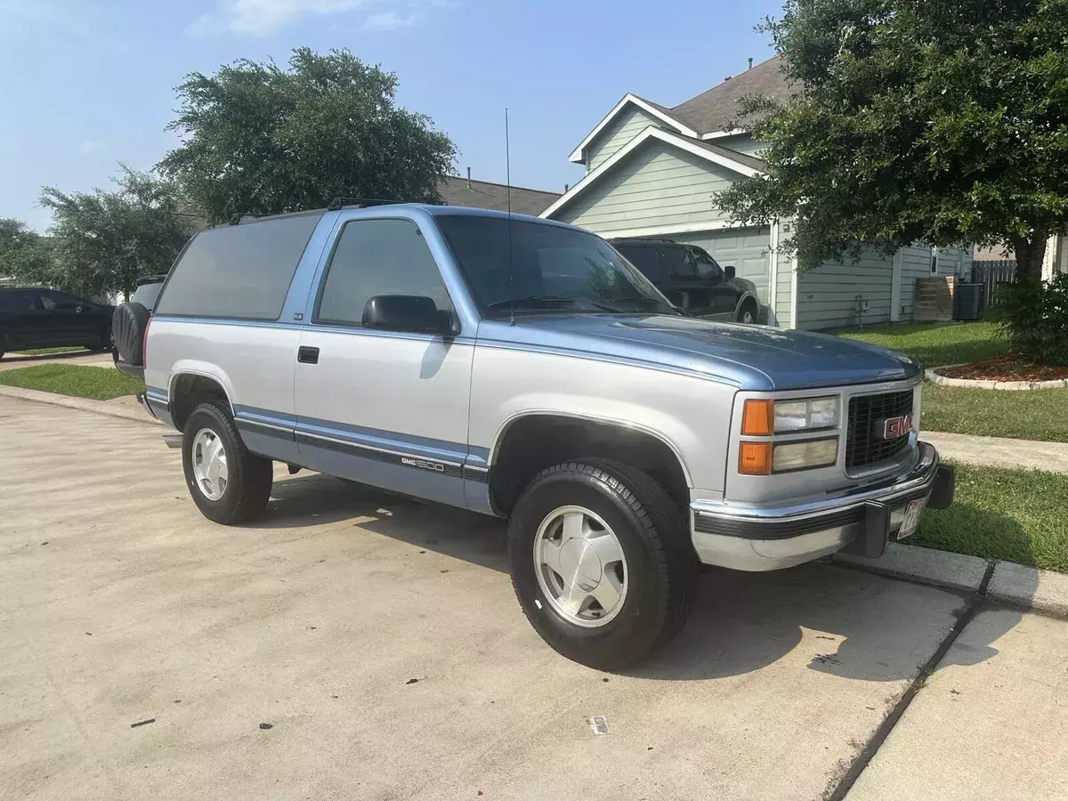 1994 GMC Yukon SUV Blue 1994 GMC Yukon