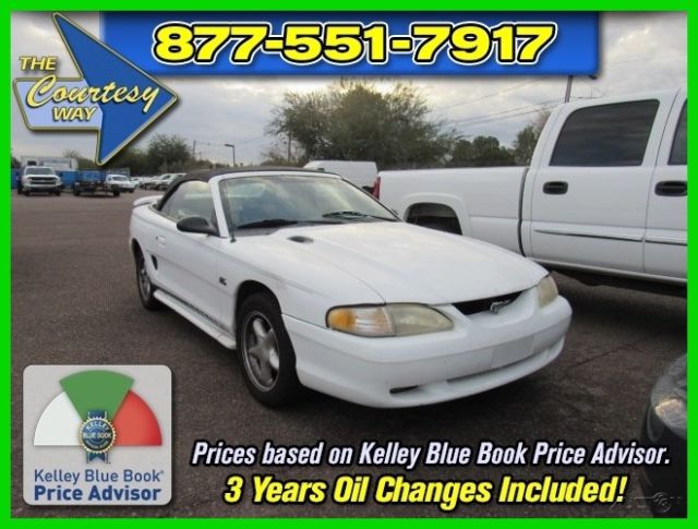1994 GT Used 5L V8 16V Manual Convertible 1994 Ford Mustang GT