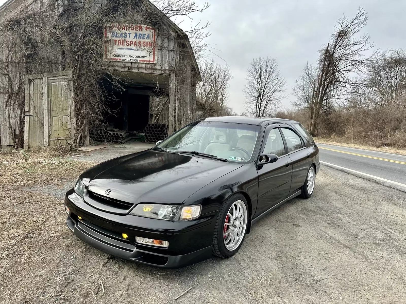 1994 Honda Accord Wagon Black LX 1994 Honda Accord LX