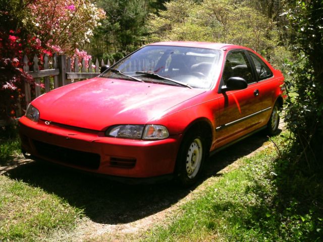 1994 HONDA CIVIC COUPE TWO DOOR,REBUILT ENGINE WITH 30,000 MILES,MANUAL TRANS. 1994 Honda Civic