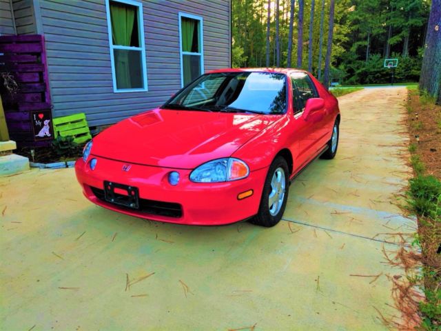 1994 Honda Civic Del Sol VTEC MINT ONE OWNER LOW MILES B16 DOHC RARE 5-Speed 1994 Honda Del Sol VTEC DOHC 5-Speed