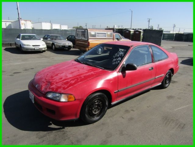 1994 Honda Civic DX Used 1.5L I4 16V Automatic Coupe NO RESERVE 1994 Honda Civic DX