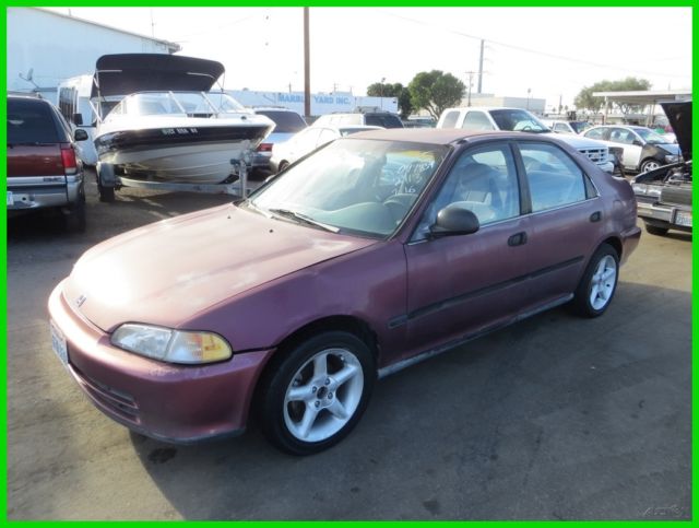 1994 Honda Civic DX Used 1.5L I4 16V Automatic Sedan NO RESERVE 1994 Honda Civic DX