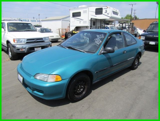 1994 Honda Civic DX Used 1.5L I4 16V Manual Coupe NO RESERVE 1994 Honda Civic DX