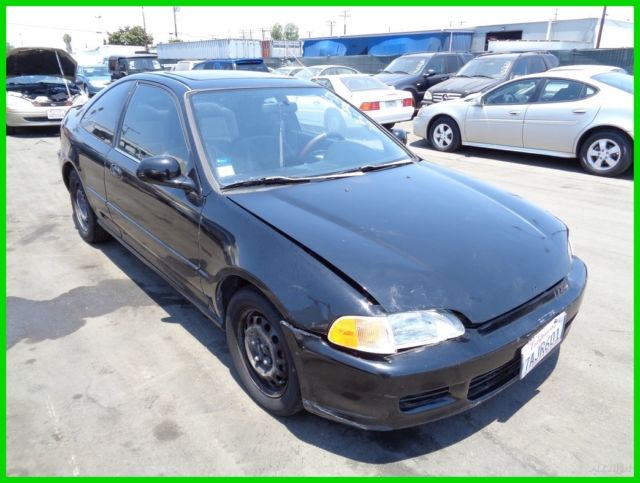 1994 Honda Civic EX Used 1.6L I4 16V Automatic Coupe NO RESERVE 1994 Honda Civic EX