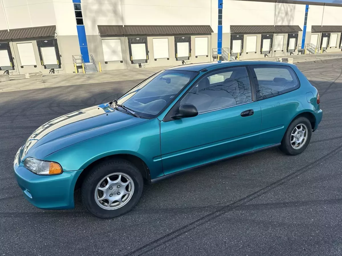 1994 Honda Civic Green VX 1994 Honda Civic VX