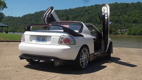 1994 Honda Del Sol/Civic hybrid. This was a show/street racer.GLOWS IN THE DARK! 1994 Honda Del Sol