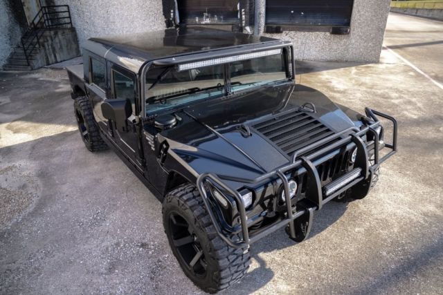 1994 Hummer H1 Hard Top Custom Triple Black w/40K Custom Leather - photo 9