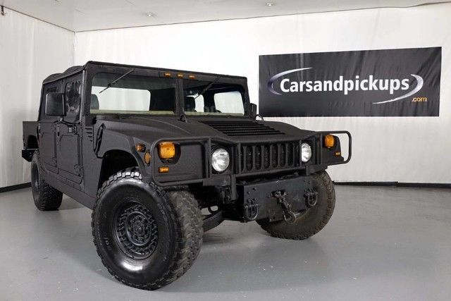 1994 HUMMER H1 Open Top 40,072 Miles Black Kevlar Pickup Truck 6.5L Diesel Autom 1994 Hummer H1 Open Top