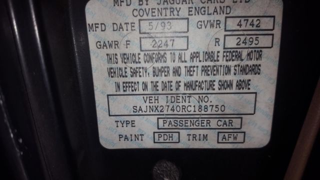 1994 Jaguar XJS Convertible 2+2 - photo 8