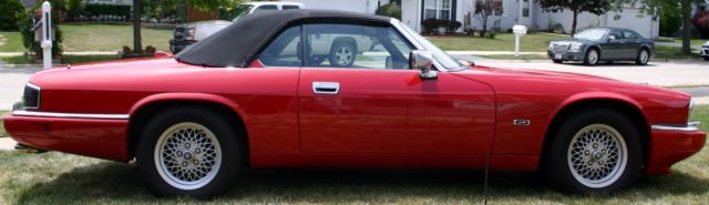 1994 Jaguar XJS Convertible 4.0 Liter, Vibrant Red, !!!!!!!! NO RESERVE !!!!!!!! 1994 Jaguar XJS