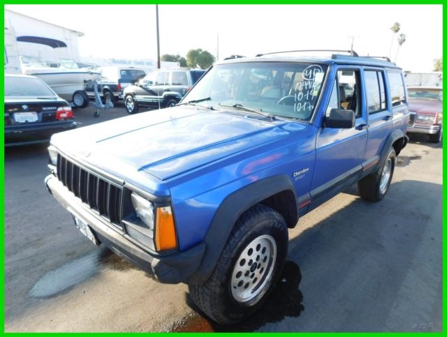 1994 Jeep Cherokee Sport Used 4L I6 12V Automatic SUV NO RESERVE 1994 Jeep Cherokee