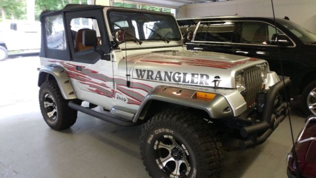1994 jeep wrangler 4.0 5 speed Big Tires Lifted NICE 1994 Jeep Wrangler