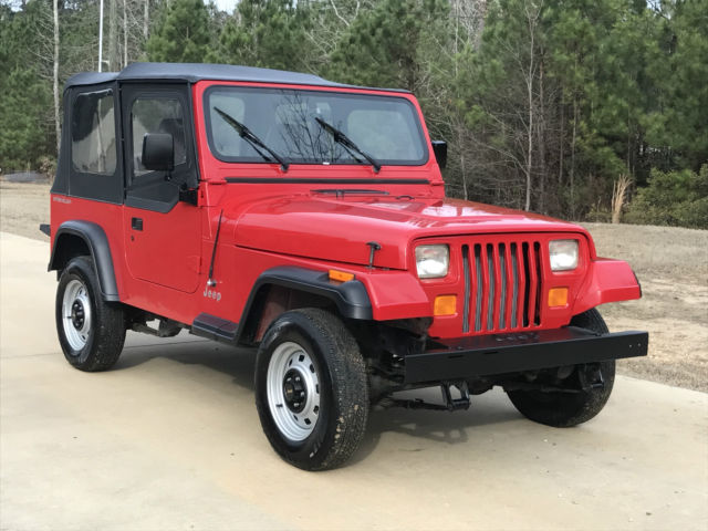 1994 Jeep Wrangler YJ 28,281 ORIGINAL MILES!!! EXCELLENT ORIGINAL WRANGLER 1994 Jeep Wrangler Wrangler S
