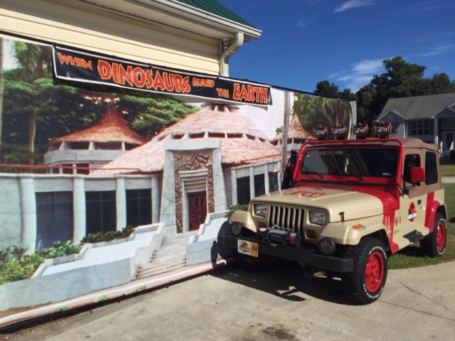 1994 Jurassic Park Jeep Wrangler @JPJeep44 1994 Jeep Wrangler YJ