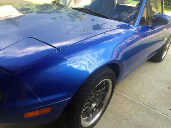 1994 Laguna Blue Miata 1994 Mazda MX-5 Miata