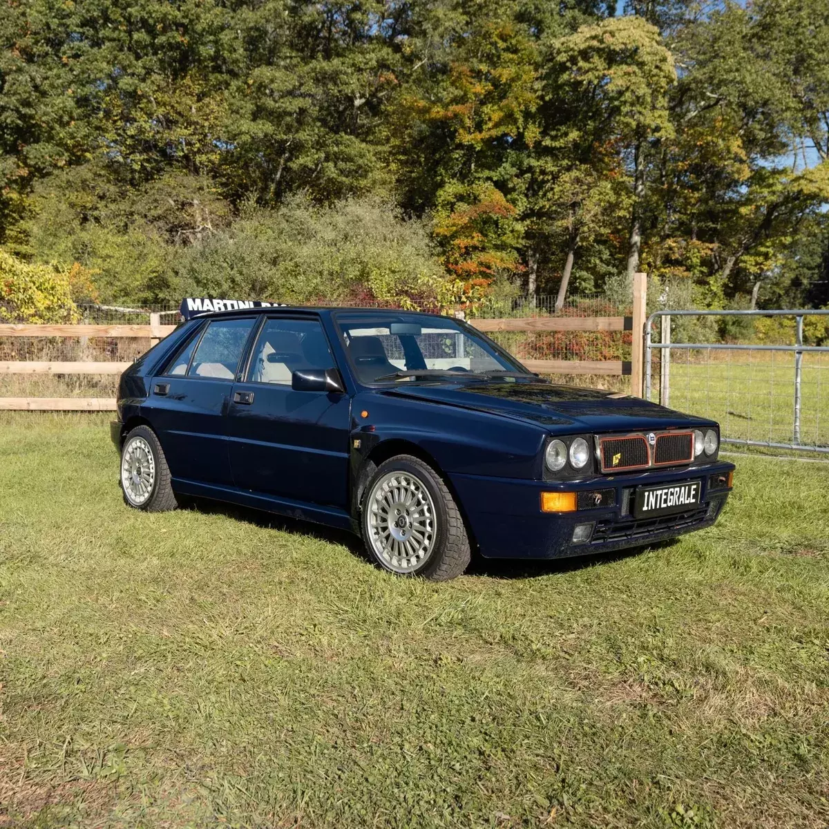 1994 Lancia Delta Hatchback Blue evolution 2 1994 Lancia Delta evolution 2