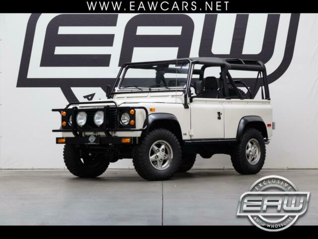 1994 Land Rover Defender 90 CONVERTIBLE 49609 Miles White 4.0L V8 5 Speed Manua 1994 Land Rover Defender CONVERTIBLE