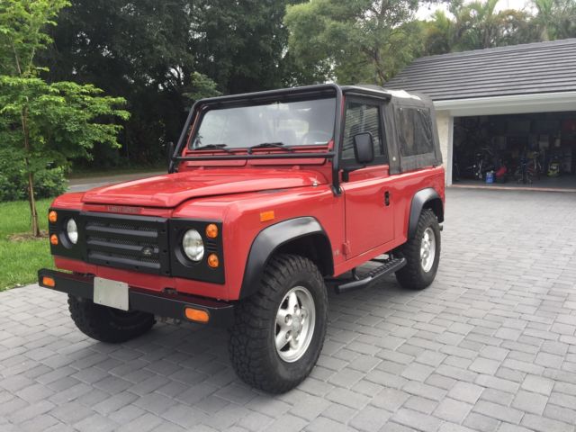 1994 Land Rover Defender 90 ST NAS, 4X4, A/C, Serviced, One Owner, No Rust 1994 Land Rover Defender Base Sport Utility 2-Door