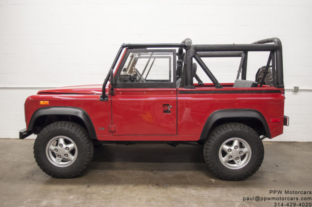 1994 Land Rover Defender Convertibl Clean Carfax! Original Paint! Ice Cold A/C! 1994 Land Rover Defender Convertible