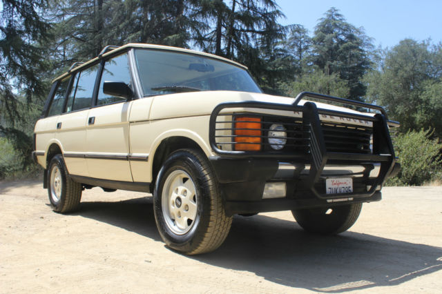 1994 Land Rover Range Classic 4.2 Long Wheel Base Technician Owned & Restored 1994 Land Rover Range Rover