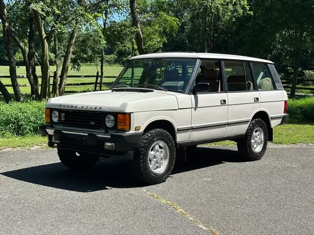 1994 Land Rover Range Rover 137815 Miles,Alpine White SUV 4.2L V8 4-Speed Automa 1994 Land Rover Range Rover County LWB
