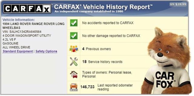 1994 Land Rover Range Rover Country LWB Rare 4x4 Serviced Southern CARFAX - photo 6