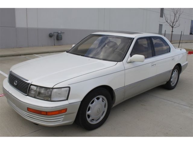 1994 Lexus LS 400 V8 LEATHER SUNROOF CD TEXAS CAR NO RUST 4 KEYS - photo 5