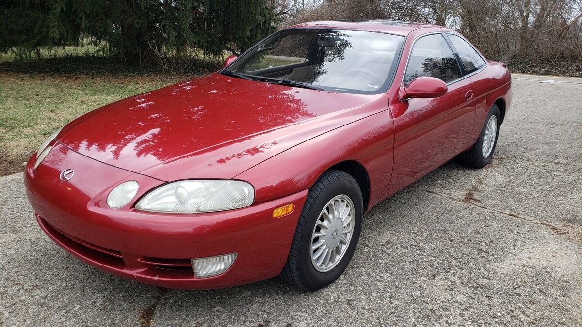 1994 Lexus SC300 Coupe Red RWD Manual 300 1994 Lexus SC 300