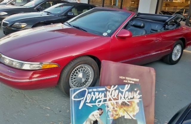 1994 Lincoln Mark VIII Jerry Lee Lewis's Former Car 1994 Lincoln Mark Series Jerry Lee Lewis