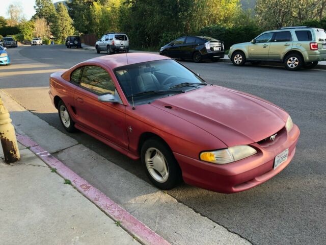 1994 Manual Ford Mustang - Red Stick Shift Good/Fair - IN PERSON & CASH ONLY 1994 Ford Mustang