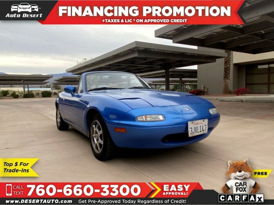 1994 Mazda MX-5 Miata 2 owner mileage 84,234 1994 Mazda MX-5 Miata